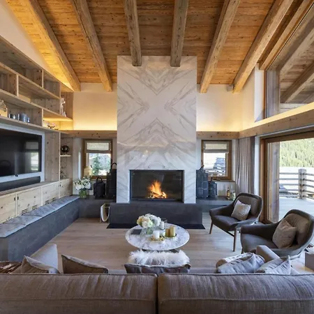 בקתה Luxury Aurelien Chalet In *
